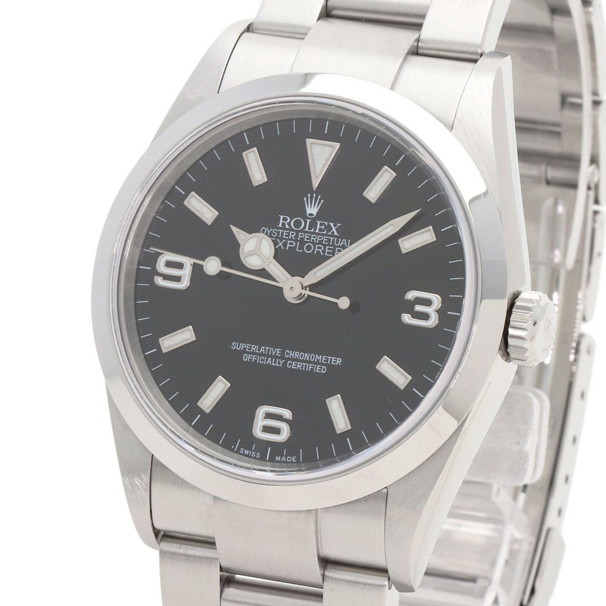 ROLEX Explorer 1 Watches 114270 Stainless Steel/Stainless Steel mens