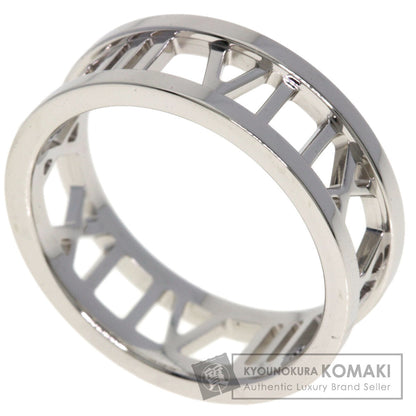 TIFFANY&Co. Open atlas Ring K18 White Gold Ladies [Used]