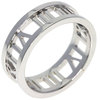 TIFFANY&Co. Open atlas Ring K18 White Gold Ladies [Used]