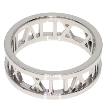 TIFFANY&Co. Open atlas Ring K18 White Gold Ladies [Used]