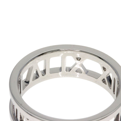 TIFFANY&Co. Open atlas Ring K18 White Gold Ladies [Used]