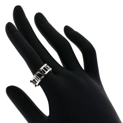 TIFFANY&Co. Open atlas Ring K18 White Gold Ladies [Used]