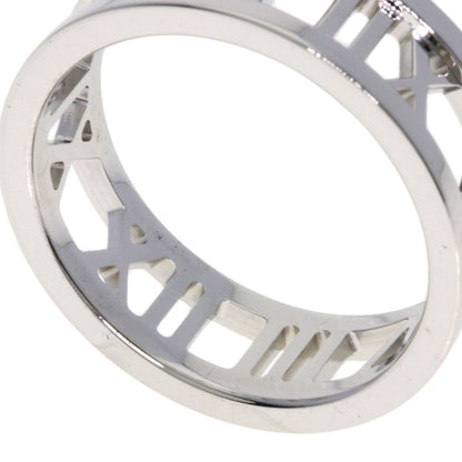 TIFFANY&Co. Open atlas Ring K18 White Gold Ladies [Used]