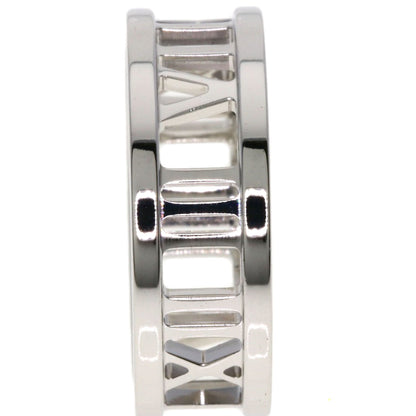 TIFFANY&Co. Open atlas Ring K18 White Gold Ladies [Used]