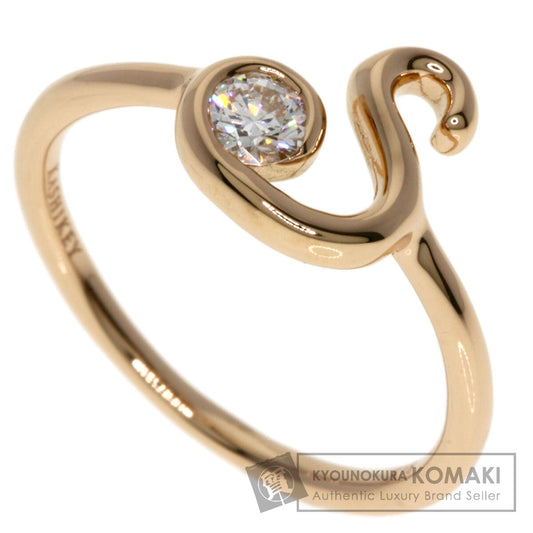 Kashikey Diamond Ring K18 Pink Gold Ladies [Used]