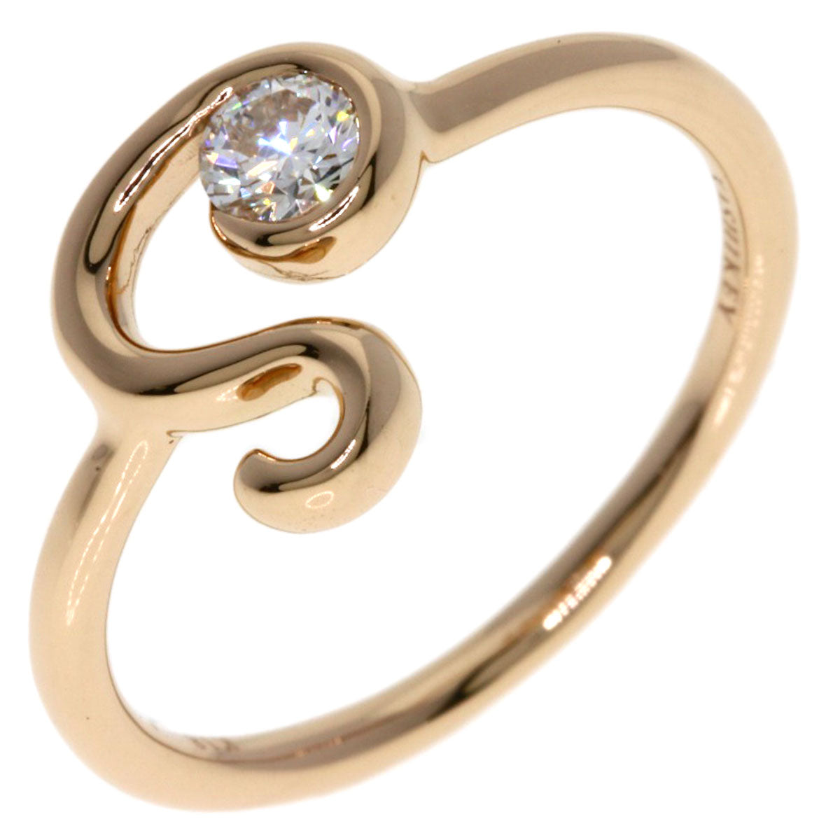 Kashikey Diamond Ring K18 Pink Gold Ladies [Used]