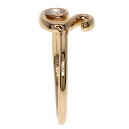 Kashikey Diamond Ring K18 Pink Gold Ladies [Used]