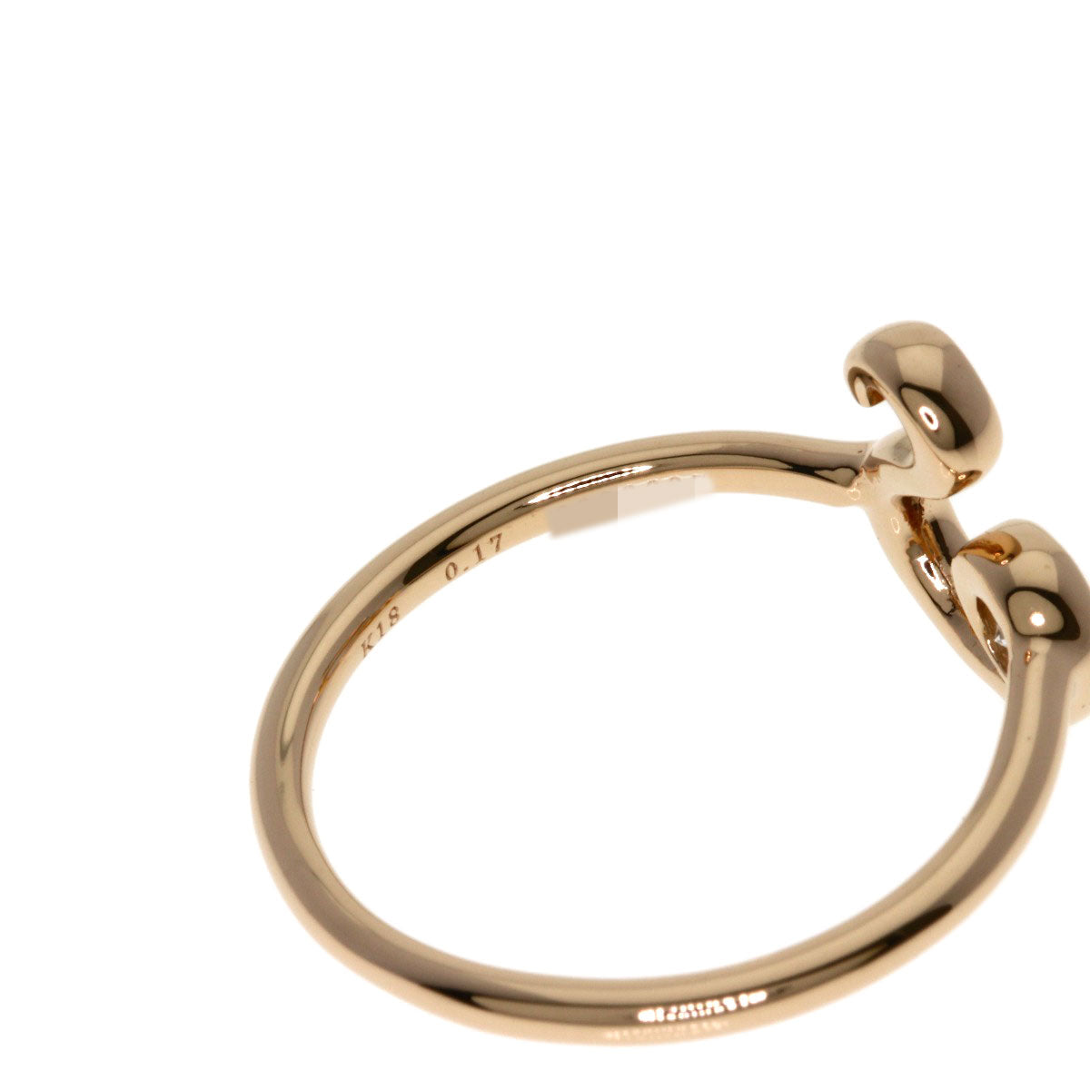 Kashikey Diamond Ring K18 Pink Gold Ladies [Used]