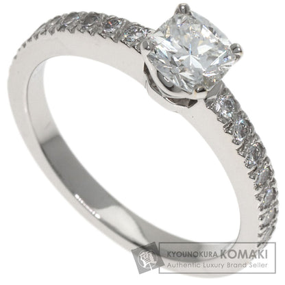TIFFANY&Co. Solitaire Diamond Ring Platinum PT950 Ladies [Used]