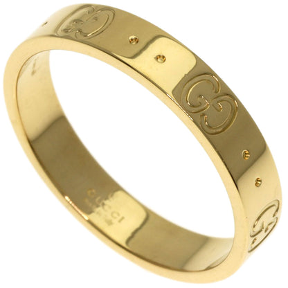 GUCCI Icon #18 Ring K18 Yellow Gold Ladies [Used]