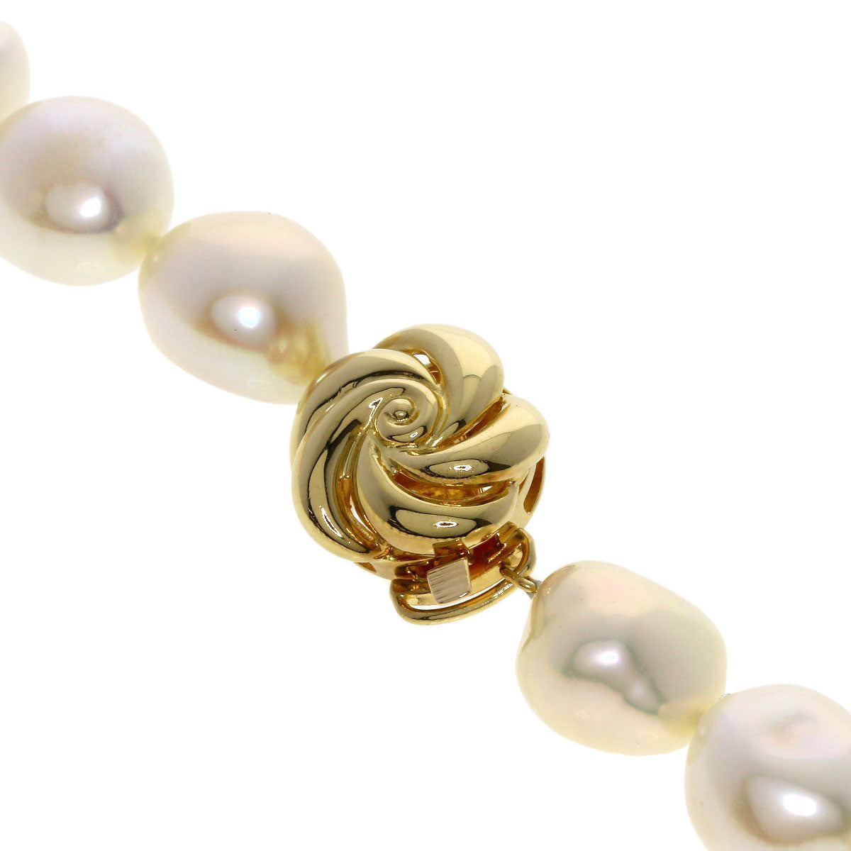 TASAKI Baroque pearl Pearl Necklace K18 Yellow Gold Ladies [Used]