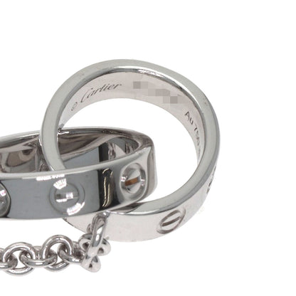 CARTIER Baby love Bracelet K18 White Gold Ladies [Used]
