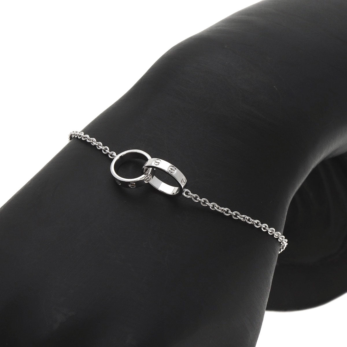 CARTIER Baby love Bracelet K18 White Gold Ladies [Used]
