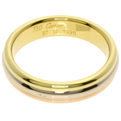 CARTIER Three Color Wedding #57 Ring K18 Yellow Gold K18 White GoldLadies [Used]