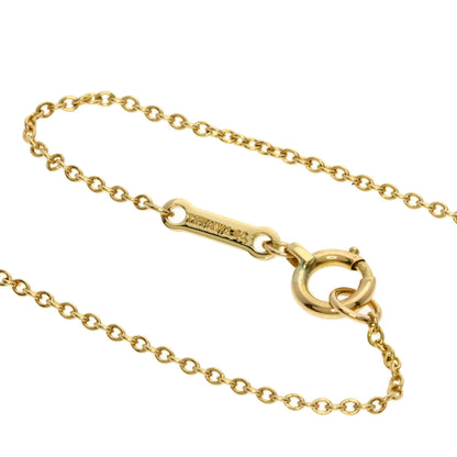 ティファニー オープンハート ネックレス K18イエローゴールド レディース 【中古】【TIFFANY&Co.】