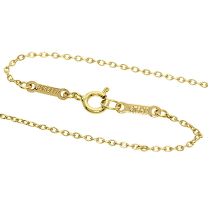TIFFANY&Co. Open heart Necklace K18 Yellow Gold Ladies [Used]