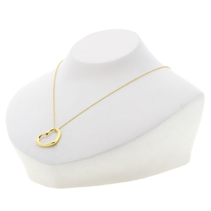 TIFFANY&Co. Open heart Necklace K18 Yellow Gold Ladies [Used]
