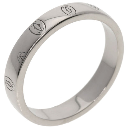 CARTIER Happy birthday # 60 Ring K18 White Gold Ladies [Used]