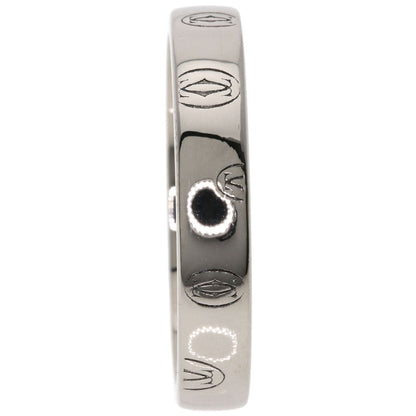 CARTIER Happy birthday # 60 Ring K18 White Gold Ladies [Used]