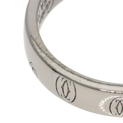 CARTIER Happy birthday # 60 Ring K18 White Gold Ladies [Used]