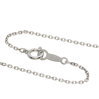 MIKIMOTO Dolphin motif Pearl Pearl Necklace K18 White Gold Ladies [Used]