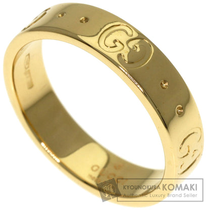 GUCCI Icon # 7 Ring K18 Yellow Gold Ladies [Used]