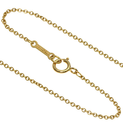 TIFFANY&Co. Open heart Necklace K18 Yellow Gold Ladies [Used]