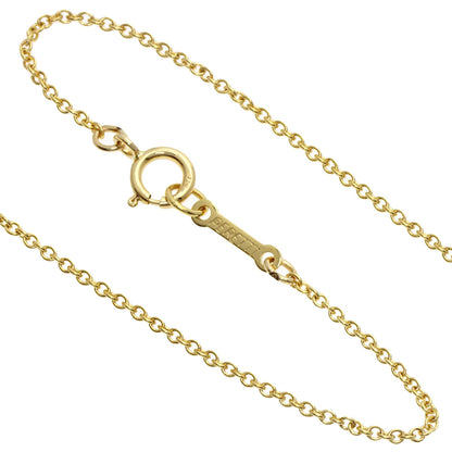 TIFFANY&Co. Open heart Necklace K18 Yellow Gold Ladies [Used]