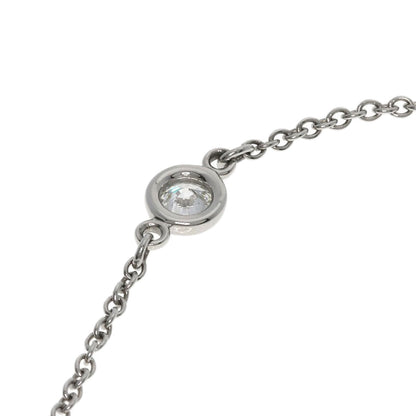 ティファニー バイザヤード ダイヤモンド ブレスレット プラチナPT950 レディース 【中古】【TIFFANY&Co.】