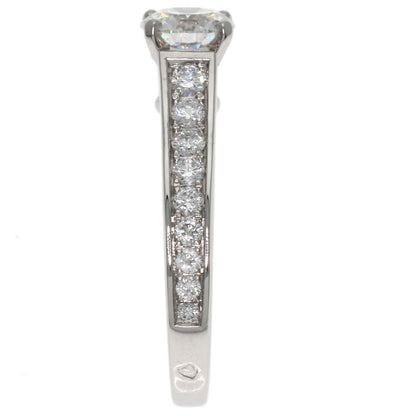 CARTIER Solitaire Diamond # 45 Ring Platinum PT950 Ladies [Used]