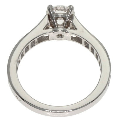CARTIER Solitaire Diamond # 45 Ring Platinum PT950 Ladies [Used]