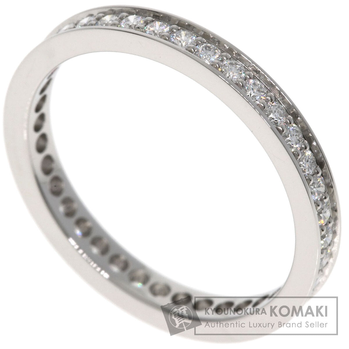カルティエ エタニティ フル ダイヤモンド #50 リング・指輪 プラチナPT950 レディース 【中古】【CARTIER】