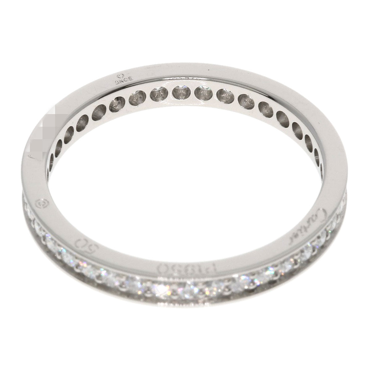 カルティエ エタニティ フル ダイヤモンド #50 リング・指輪 プラチナPT950 レディース 【中古】【CARTIER】