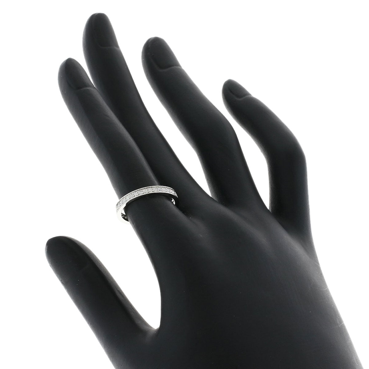 カルティエ エタニティ フル ダイヤモンド #50 リング・指輪 プラチナPT950 レディース 【中古】【CARTIER】