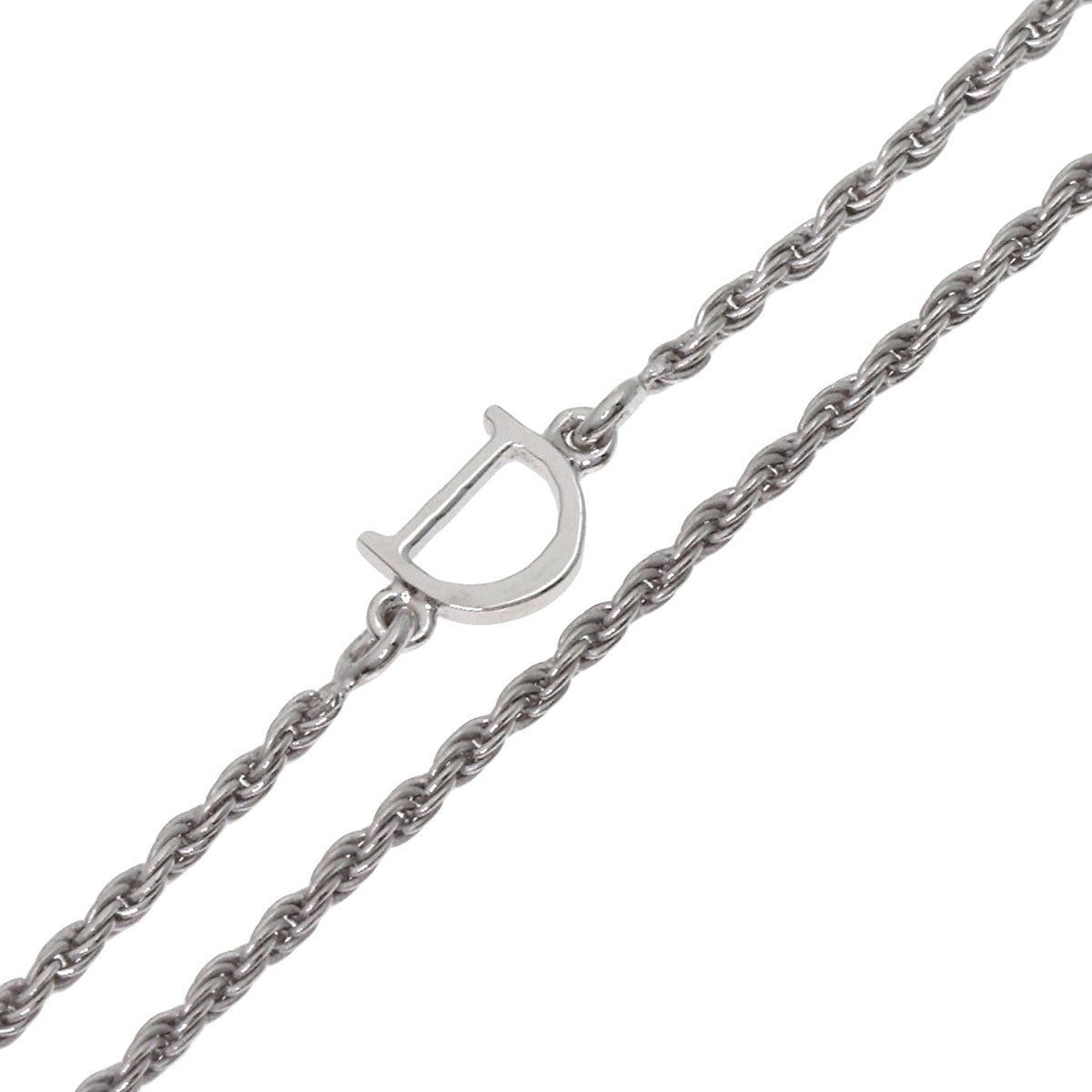 Damiani Belle Epoque Cross Motif Black Diamond Necklace K18 White Gold Ladies [Used]