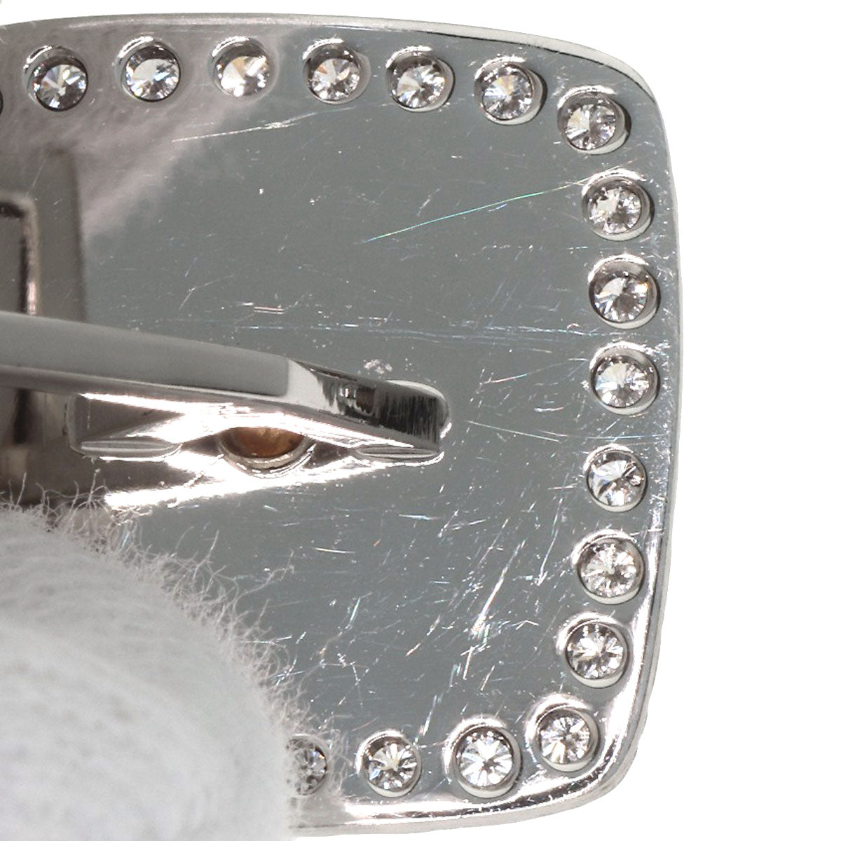 PIAGET Design Diamond Onyx cuffs K18 White Gold mens [Used]