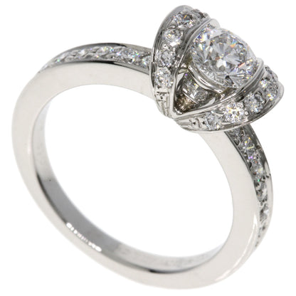 TIFFANY&Co. Ribbon Solitaire Diamond Ring Platinum PT950 Ladies [Used]