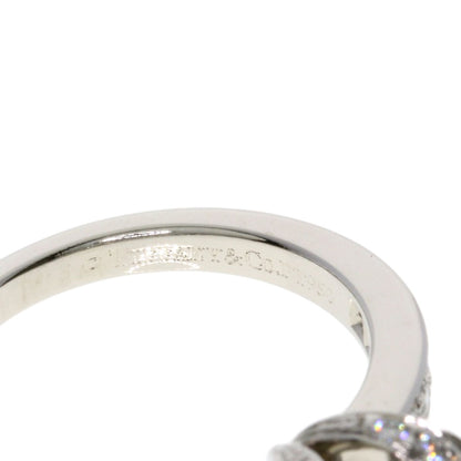 TIFFANY&Co. Ribbon Solitaire Diamond Ring Platinum PT950 Ladies [Used]
