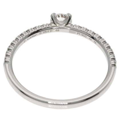 CARTIER Etincel de Cartier Diamond #48 Ring Platinum PT950 Ladies [Used]