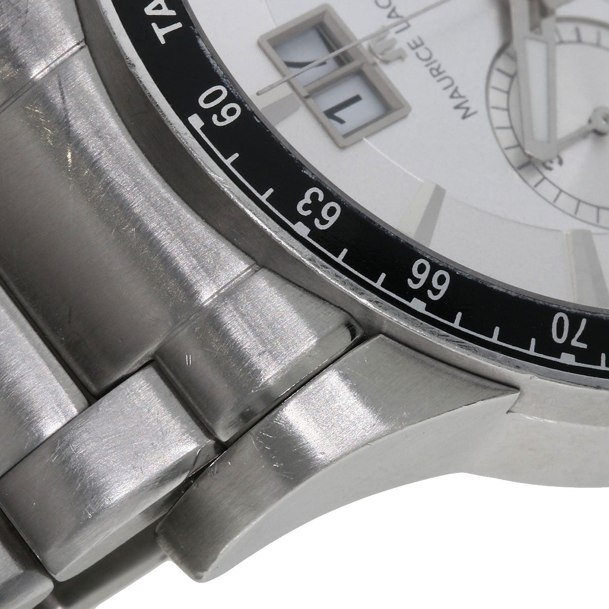 MAURICE LACROIX Milos Chrono Watches MI1098 Stainless Steel/Stainless Steel mens
