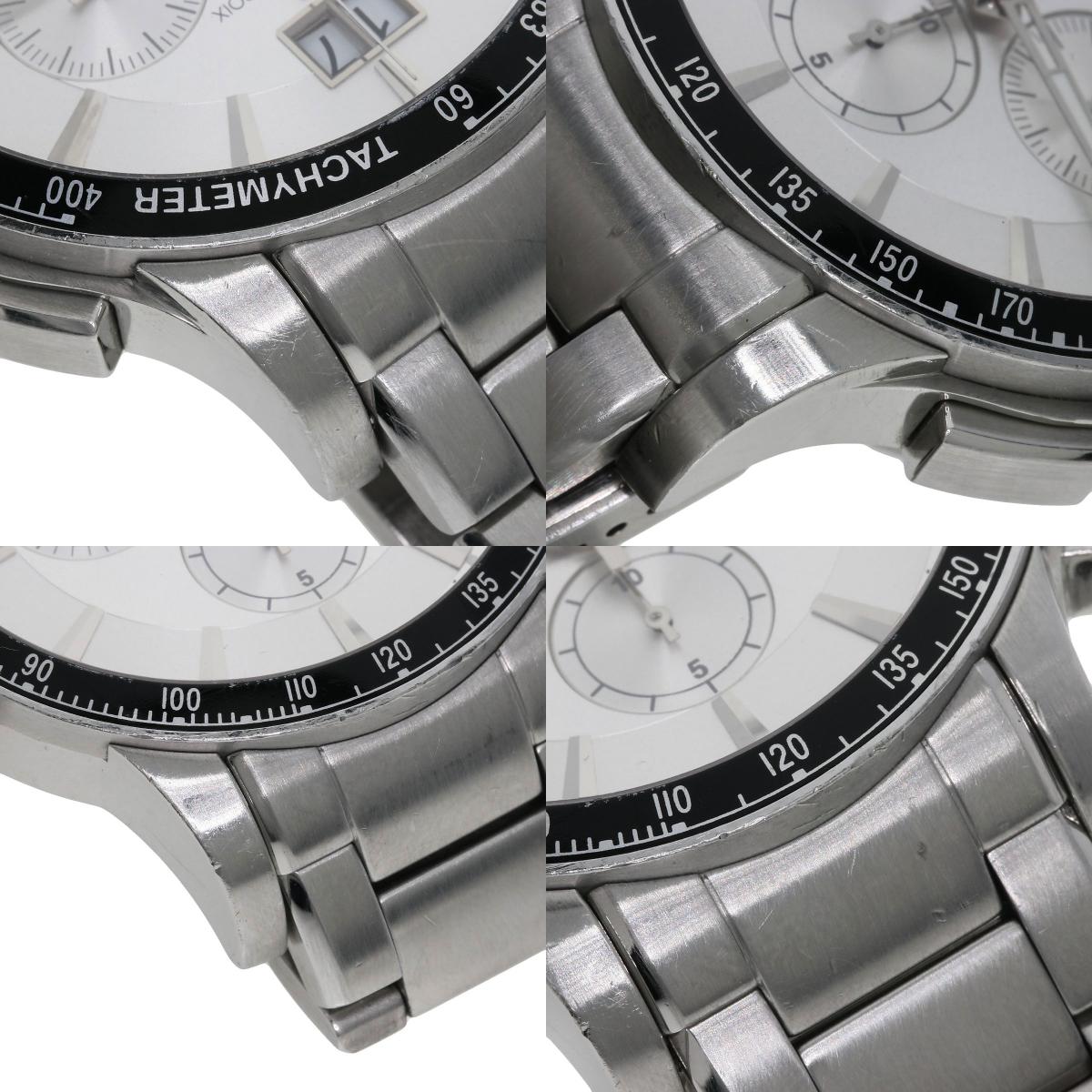 MAURICE LACROIX Milos Chrono Watches MI1098 Stainless Steel/Stainless Steel mens