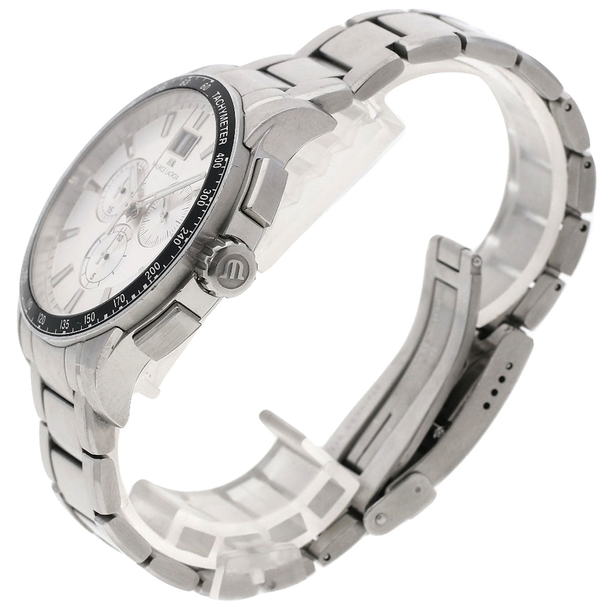 MAURICE LACROIX Milos Chrono Watches MI1098 Stainless Steel/Stainless Steel mens