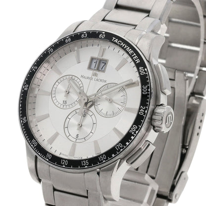 MAURICE LACROIX Milos Chrono Watches MI1098 Stainless Steel/Stainless Steel mens