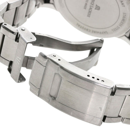 MAURICE LACROIX Milos Chrono Watches MI1098 Stainless Steel/Stainless Steel mens