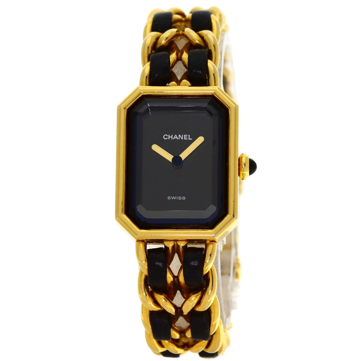 CHANEL Premiere S Watches H0001 Gold Plated/GPxLeather Ladies