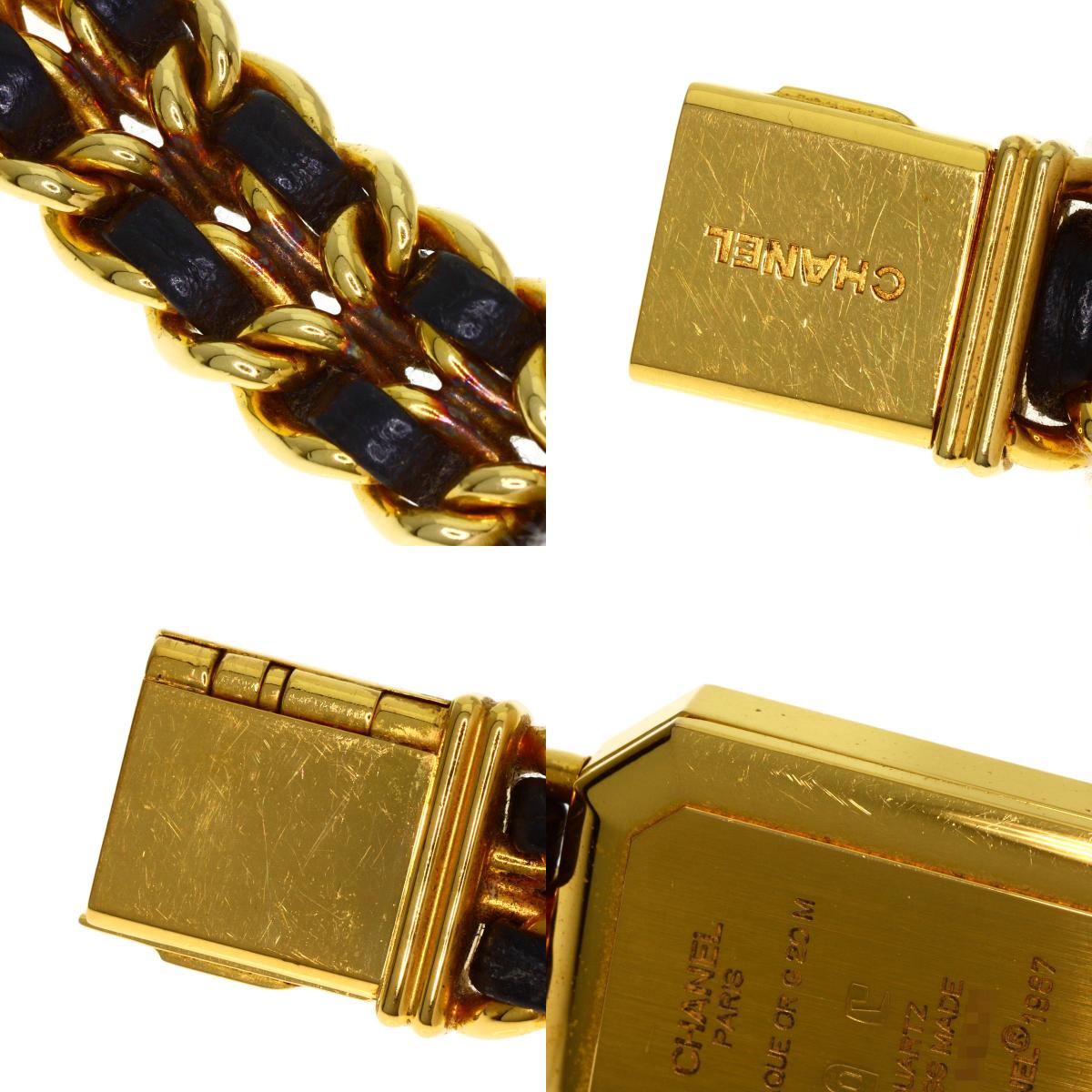 CHANEL Premiere S Watches H0001 Gold Plated/GPxLeather Ladies