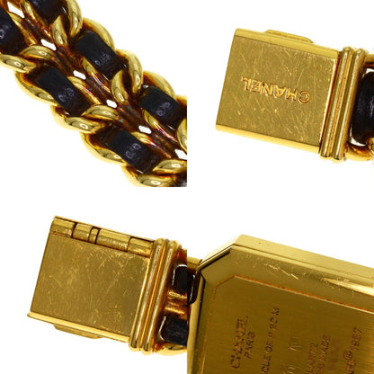 CHANEL Premiere S Watches H0001 Gold Plated/GPxLeather Ladies