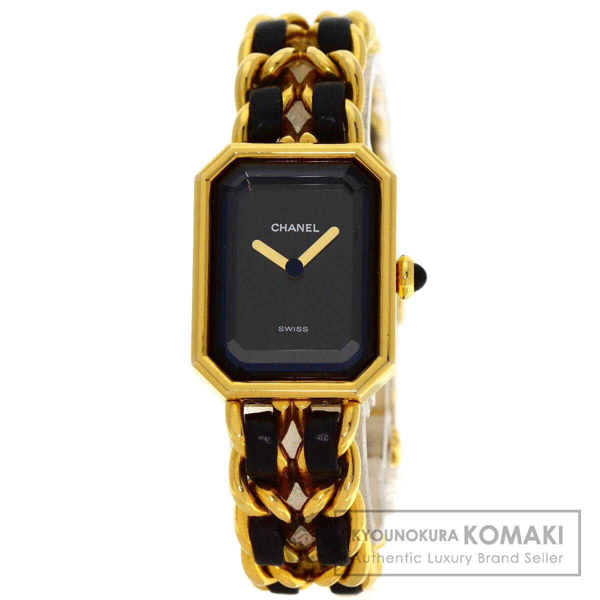 CHANEL Premiere S Watches H0001 Gold Plated/GPxLeather Ladies
