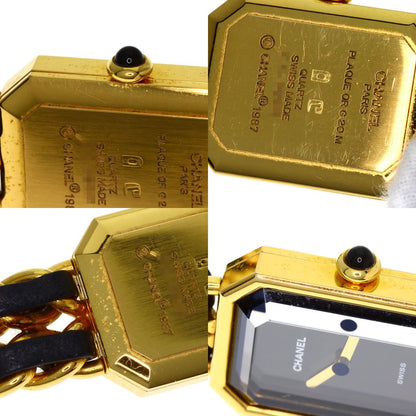 CHANEL Premiere S Watches H0001 Gold Plated/GPxLeather Ladies