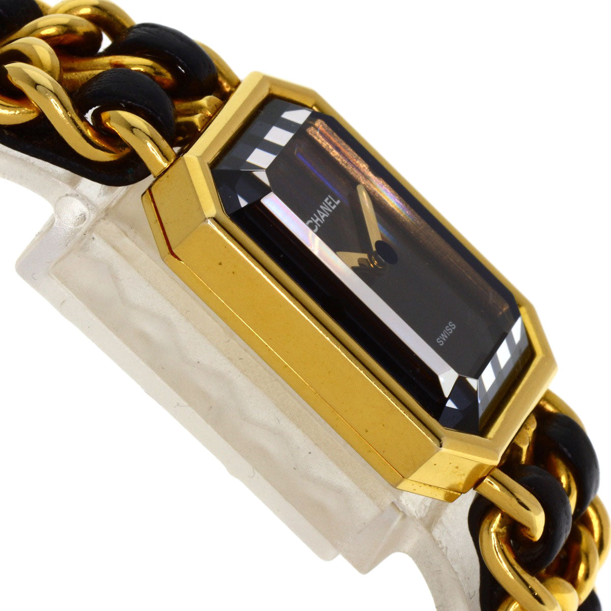 CHANEL Premiere S Watches H0001 Gold Plated/GPxLeather Ladies